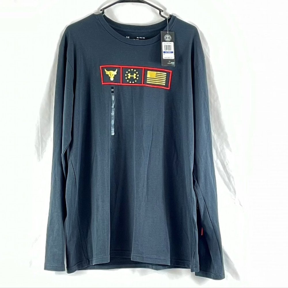 Under Armour Project Rock Respect T-Shirt Sz XL